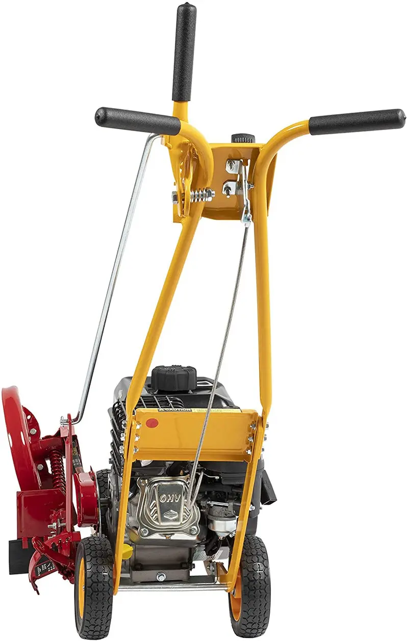 Gas-Powered Lawn Edger with 5.5 HP Briggs & Stratton Engine and 7-Inch Wheels