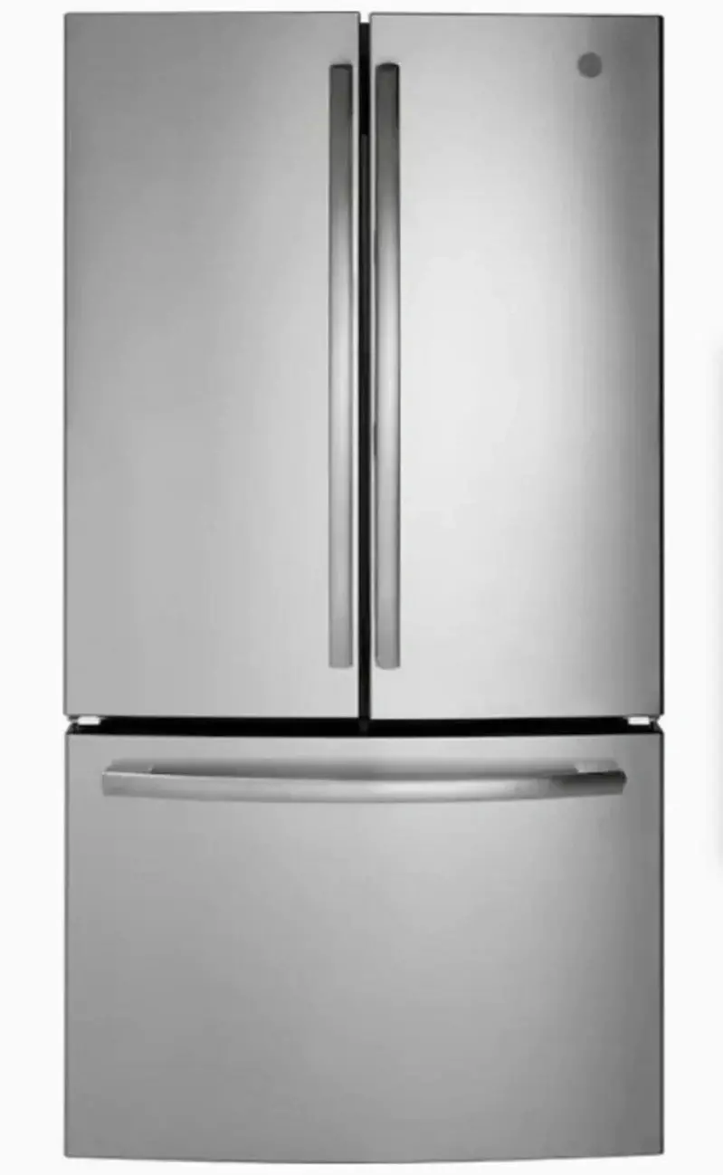 GE French Door Refrigerator – 27.0 cu. ft., Fingerprint-Resistant Stainless Steel, ENERGY STAR Certified