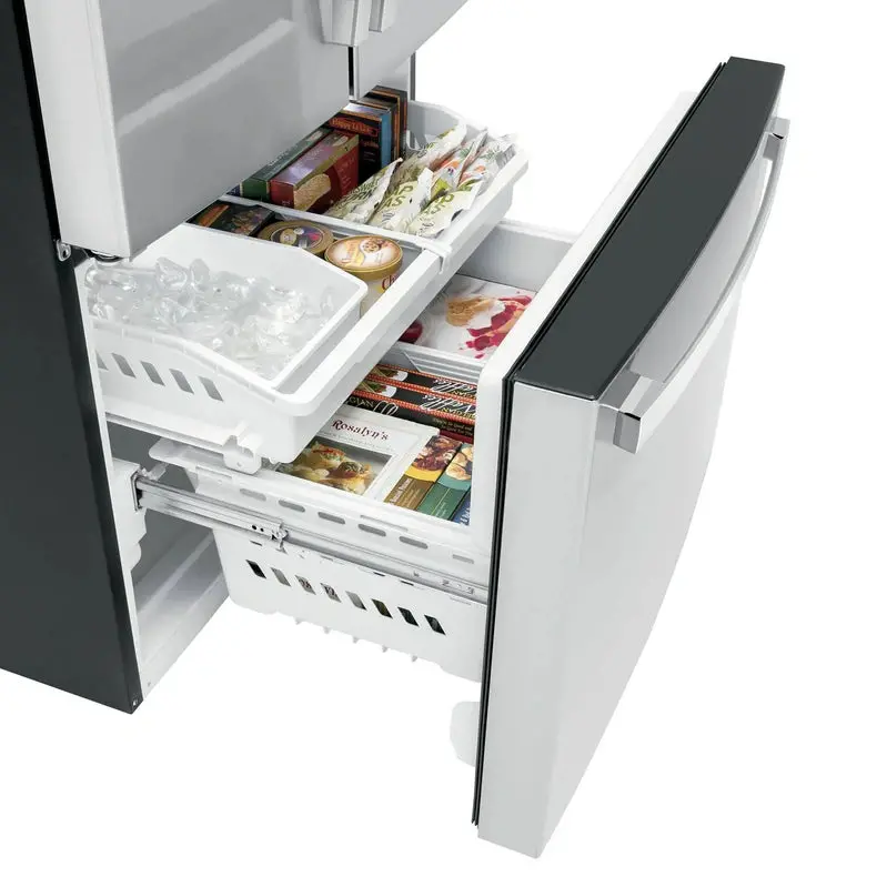 GE French Door Refrigerator – 27.0 cu. ft., Fingerprint-Resistant Stainless Steel, ENERGY STAR Certified