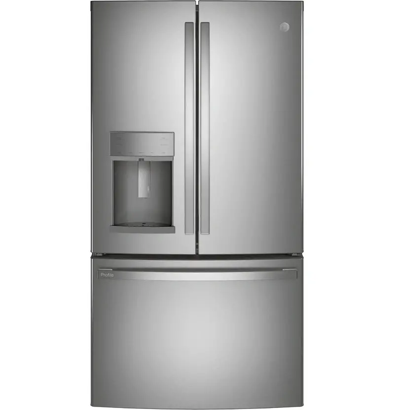 GE Profile French-Door Refrigerator – 27.7 cu. ft., Fingerprint-Resistant Finish, Hands-Free AutoFill Dispenser