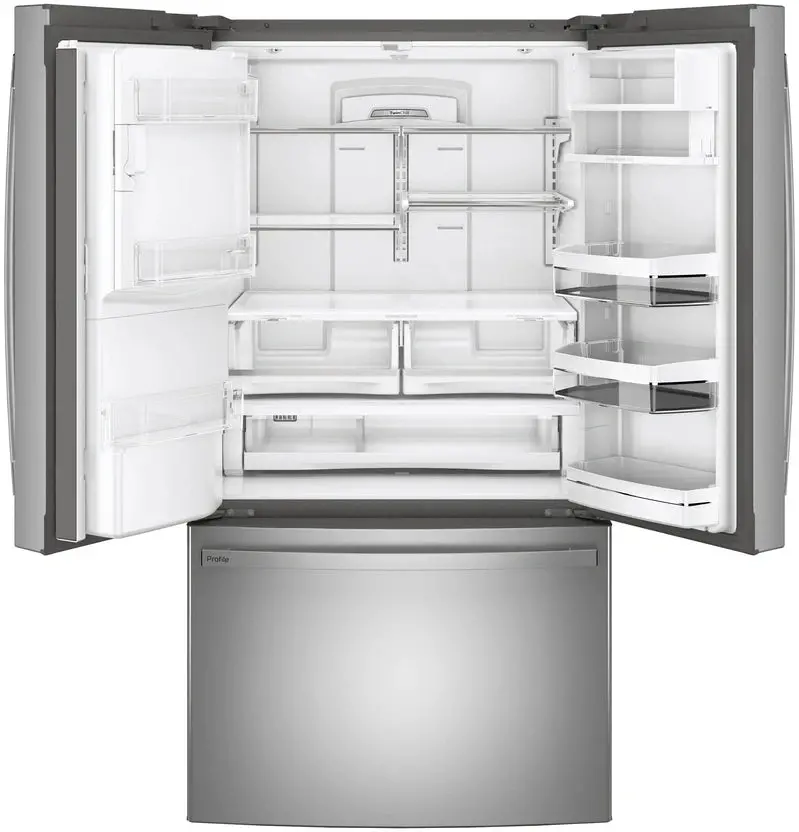 GE Profile French-Door Refrigerator – 27.7 cu. ft., Fingerprint-Resistant Finish, Hands-Free AutoFill Dispenser