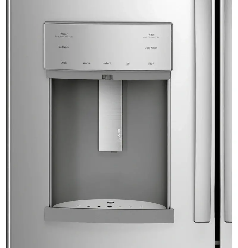 GE Profile French-Door Refrigerator – 27.7 cu. ft., Fingerprint-Resistant Finish, Hands-Free AutoFill Dispenser
