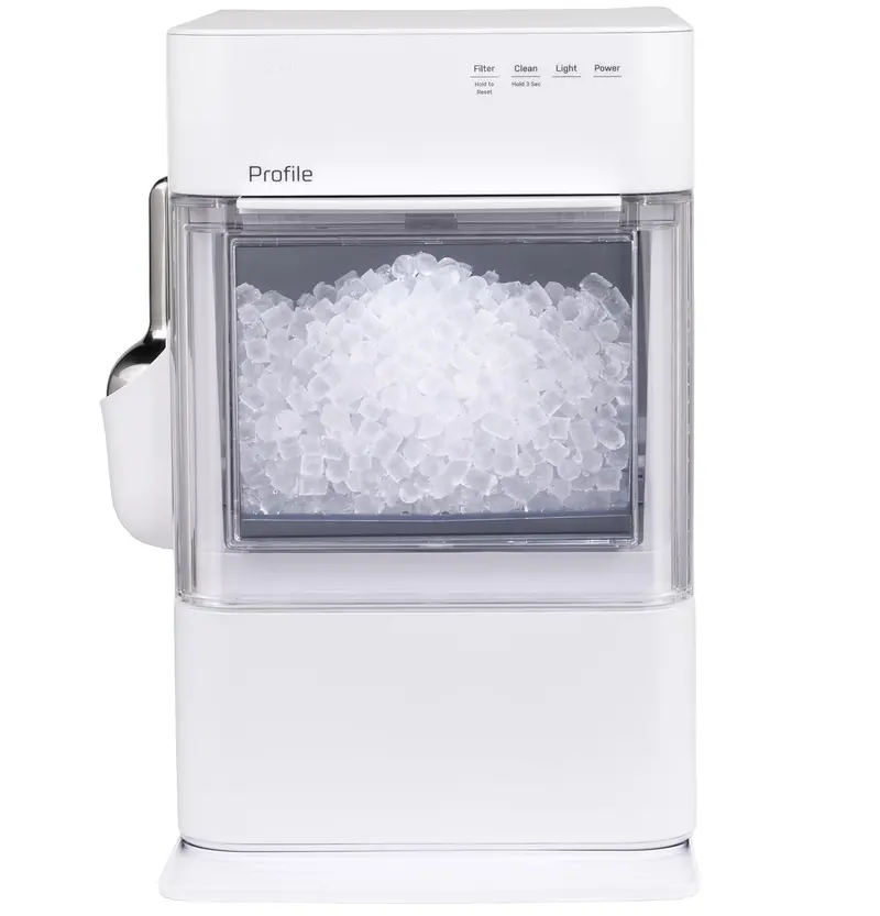 GE Profile Opal 2.0 Smart Nugget Ice Maker — 38 lbs/Day Wi-Fi Enabled Pellet Ice Machine with Scale-Inhibiting Filter & Stainless Steel Build 3