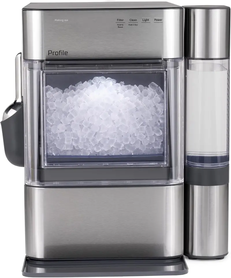 GE Profile Opal 2.0 Smart Nugget Ice Maker – 38 lbs/Day, WiFi-Enabled, Side Tank, Scale-Inhibiting Filter & Scoop