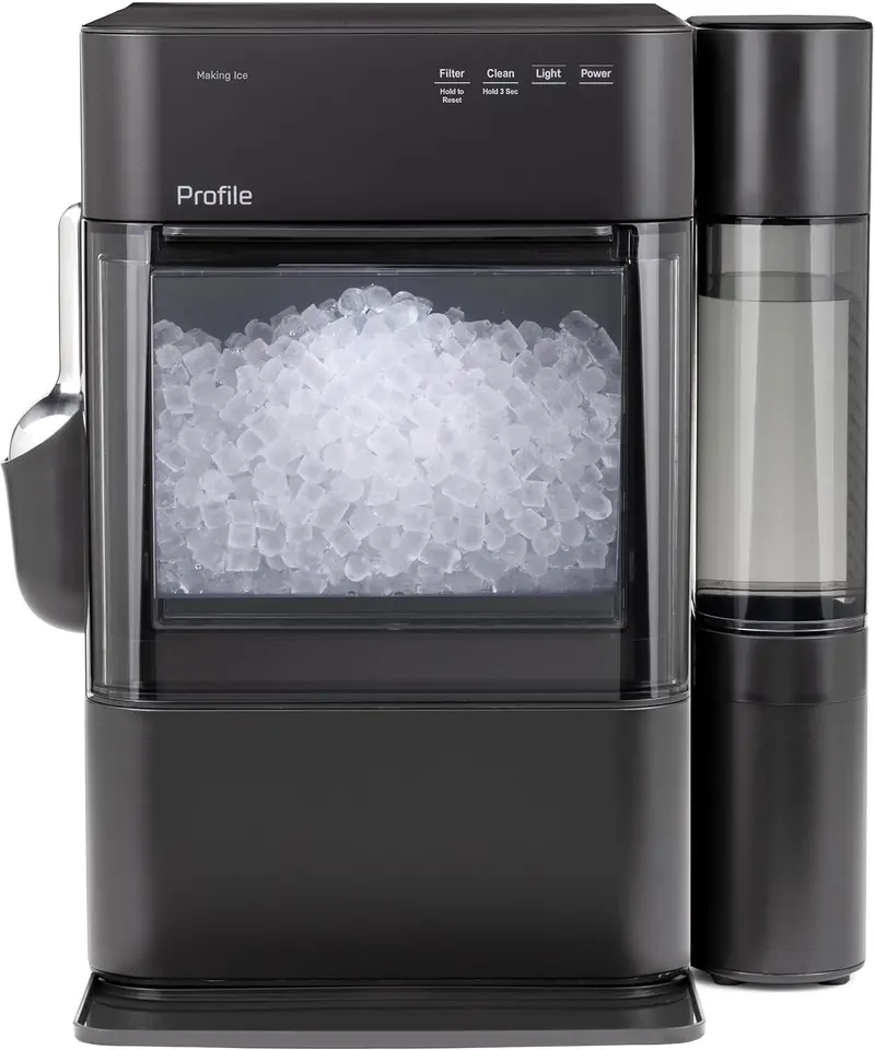 GE Profile Opal 2.0 Smart Nugget Ice Maker – 38 lbs/Day, WiFi-Enabled, Side Tank, Scale-Inhibiting Filter & Scoop 3