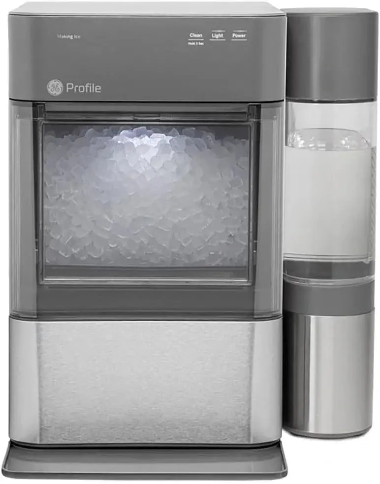 GE Profile Opal 2.0 XL Nugget Ice Maker – 1-Gallon Tank, 38 lbs Ice/Day, WiFi-Enabled, Stainless Steel