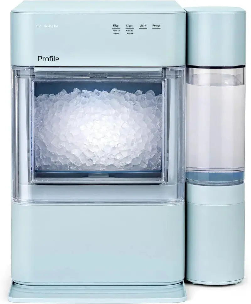 GE Profile Opal 2.0 XL Nugget Ice Maker – 1-Gallon Tank, 38 lbs Ice/Day, WiFi-Enabled, Stainless Steel