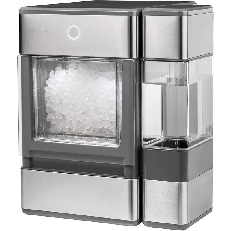 GE Profile Opal Countertop Nugget Ice Maker – Stainless Steel Bluetooth-Enabled Portable Unit with Rapid Ice Production