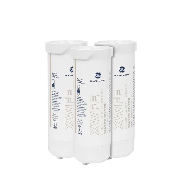 GE XWFE3PK Refrigerator Water Filter – 3-Pack Compatible with Select GE Models