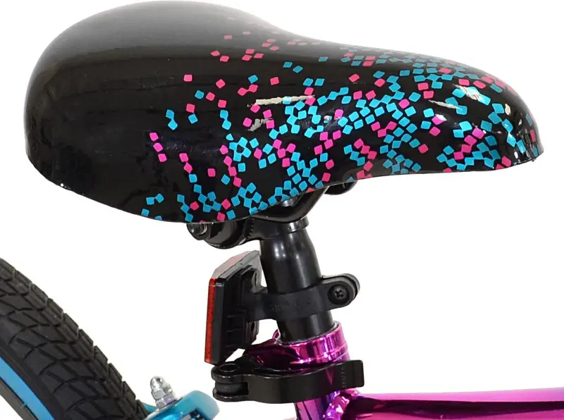 Genesis Illusion 20-Inch Girls' Hybrid Bike in Blue and Purple