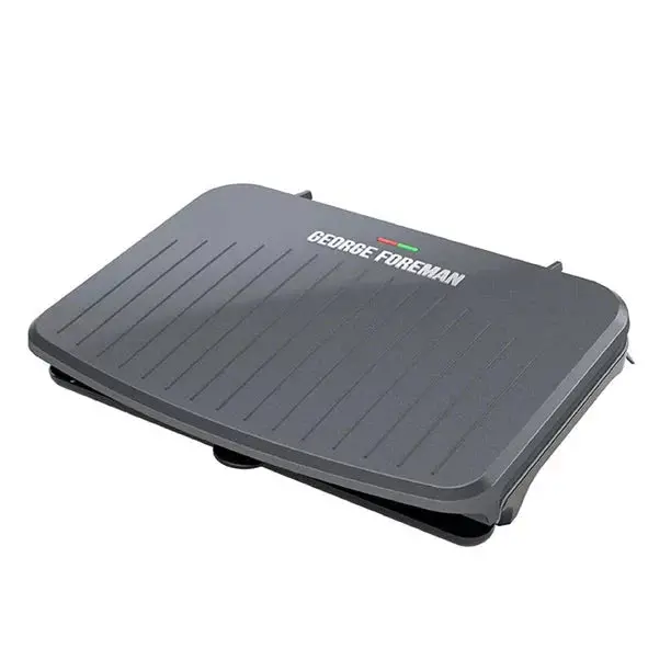 George Foreman GRP1060B 9-Serving Indoor Grill & Panini Press — Gunmetal Grey