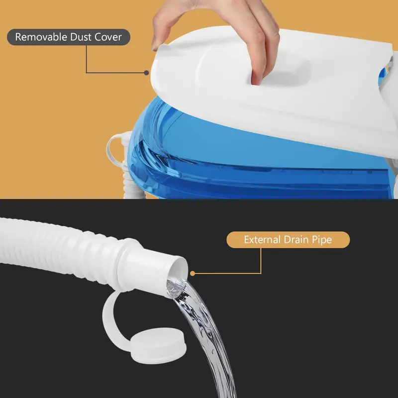 Giantex Heated Foot Spa Massager with Adjustable Water Jet Shower