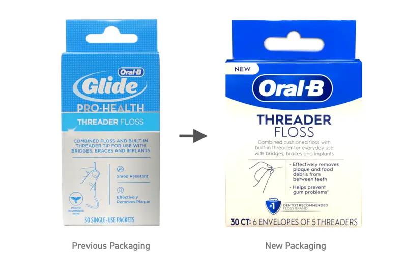 Glide Pro-Health Dental Floss Threaders – 30-Count Pack for Easy Interdental Cleaning