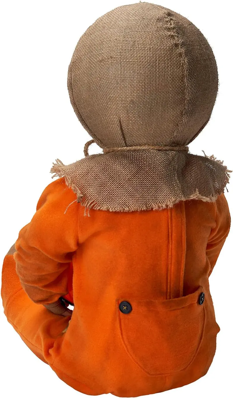 Glow-in-the-Dark Sitting Sam Doll – Animated Halloween Indoor/Outdoor Decor