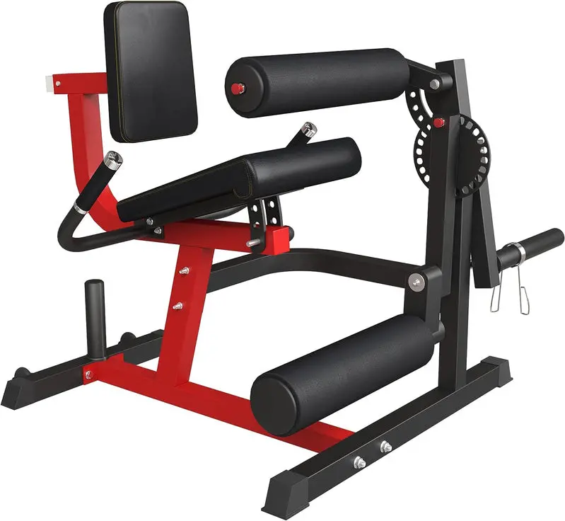 GMWD Adjustable Leg Extension and Curl Machine for Lower Body Strength Training