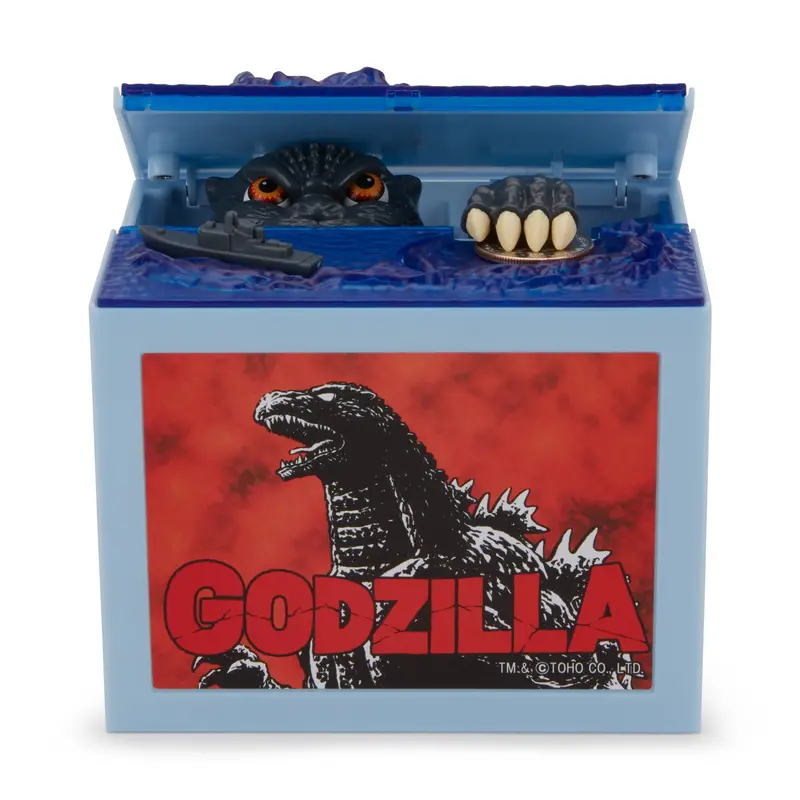 Godzilla-Shaped Ceramic Coin Savings Bank
