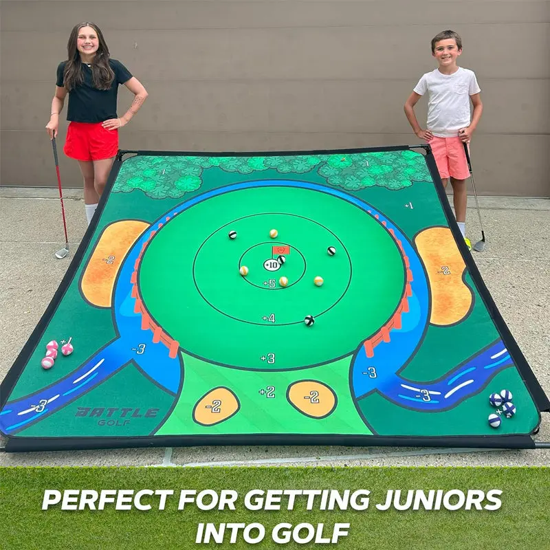 Golf Practice Net Arena – Portable Indoor/Outdoor Driving Range Setup