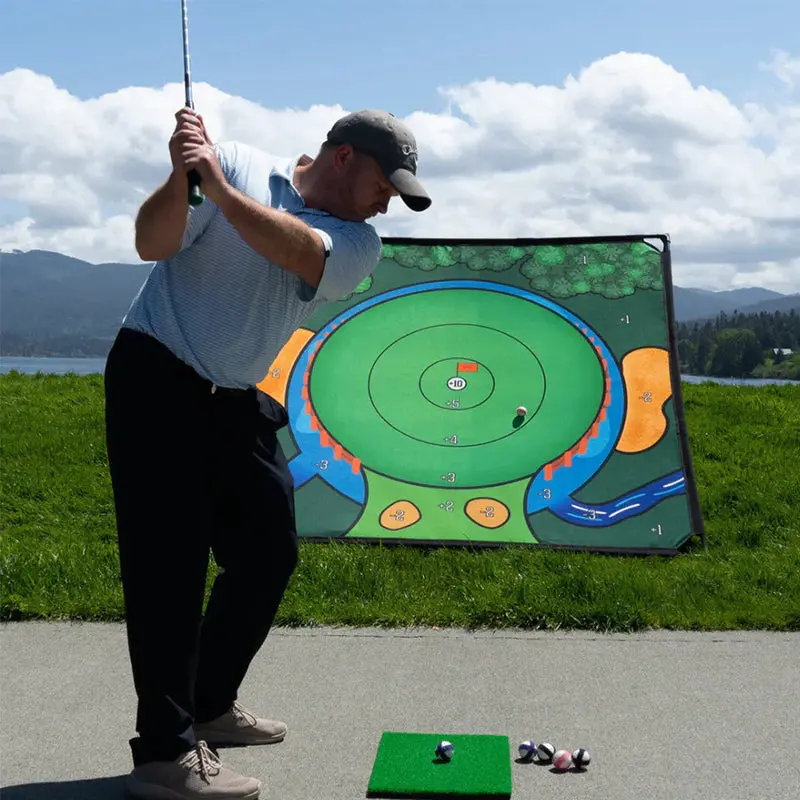 Golf Practice Net Arena – Portable Indoor/Outdoor Driving Range Setup