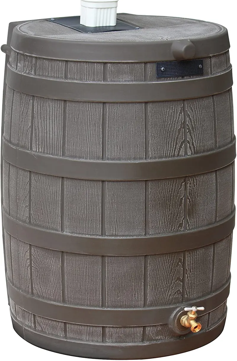 Good Ideas Rain Wizard 50-Gallon Rain Barrel – Eco-Friendly Water Harvesting System