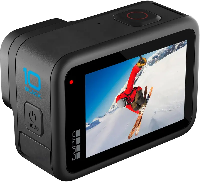 GoPro HERO10 Black Action Camera – 5.3K Video, HyperSmooth 4.0 Stabilization, Waterproof