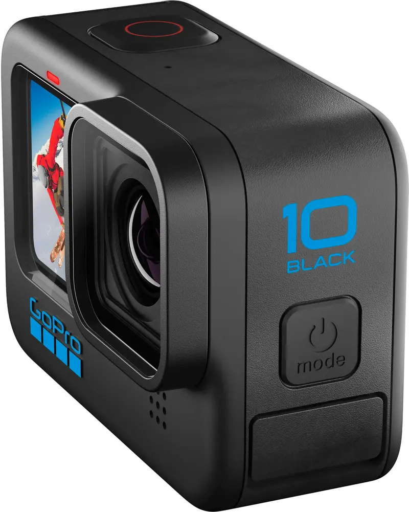 GoPro HERO10 Black Action Camera – 5.3K Video, HyperSmooth 4.0 Stabilization, Waterproof