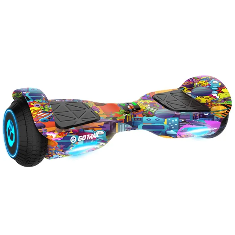 Gotrax EDGE Self-Balancing Hoverboard – 6.5" LED Wheels, Dual 200W Motors, UL2272 Certified, Up to 6.2 mph