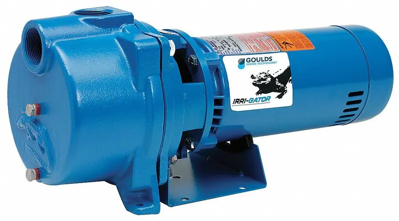 Goulds GT15 1.5 HP Blue Self-Priming Centrifugal Pump for Residential and Light Commercial Use