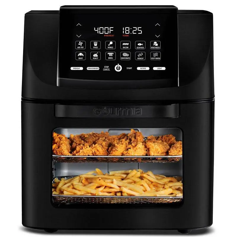 Gourmia 14-Quart All-in-One Digital Appliance – Air Fryer, Oven, Rotisserie & Dehydrator