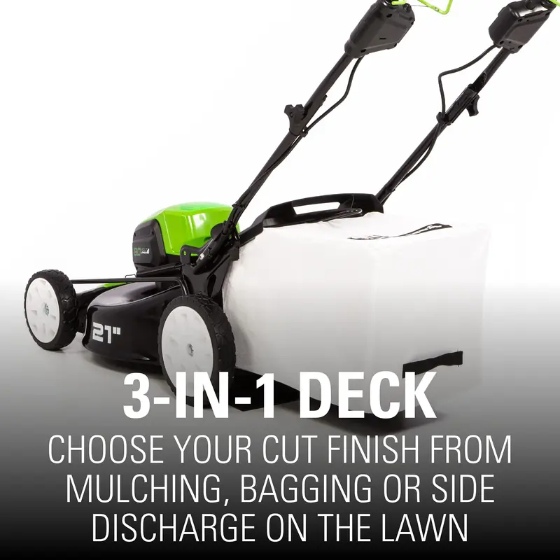 Greenworks 80V Self-Propelled Brushless Lawn Mower – 21" Cordless