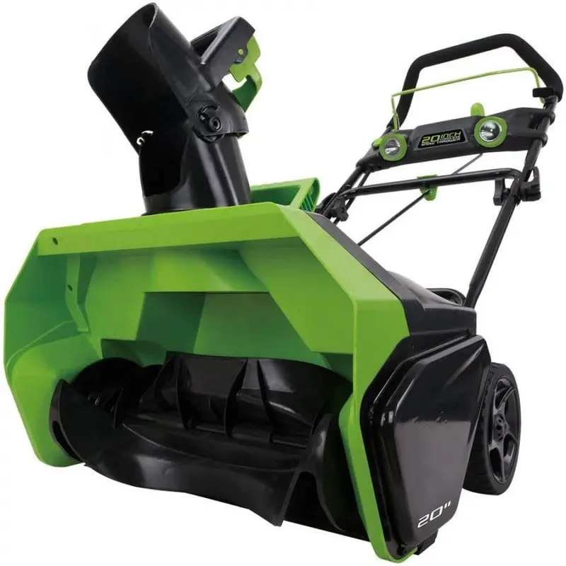 Greenworks PRO 80V 20-Inch Cordless Snow Thrower – Includes 2.0Ah Battery 2