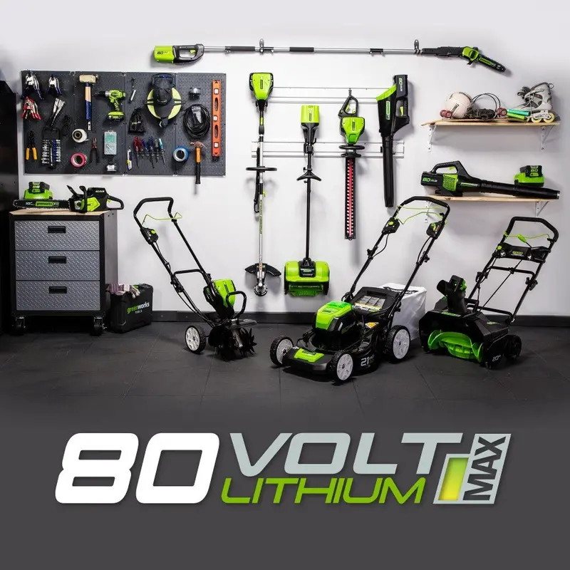 Greenworks PRO 80V 20-Inch Cordless Snow Thrower – Includes 2.0Ah Battery