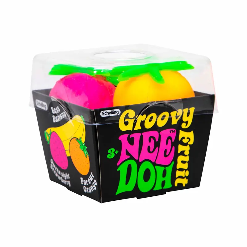 Groovy Fruit NeeDoh – Playful Sensory Squeeze Toy