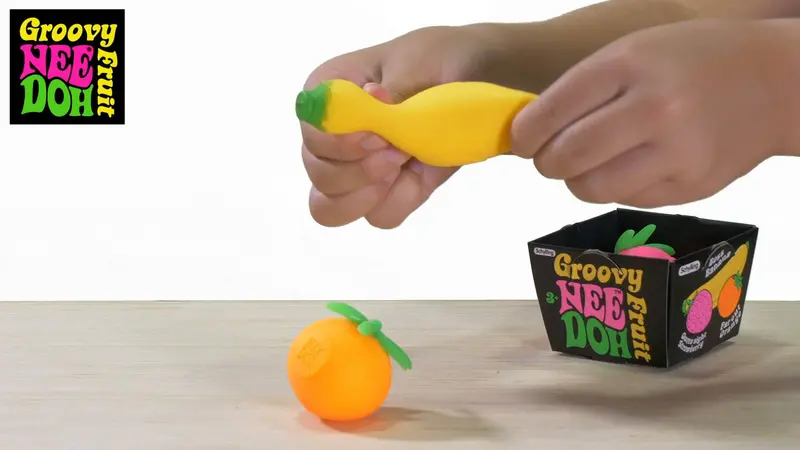 Groovy Fruit NeeDoh – Playful Sensory Squeeze Toy 2