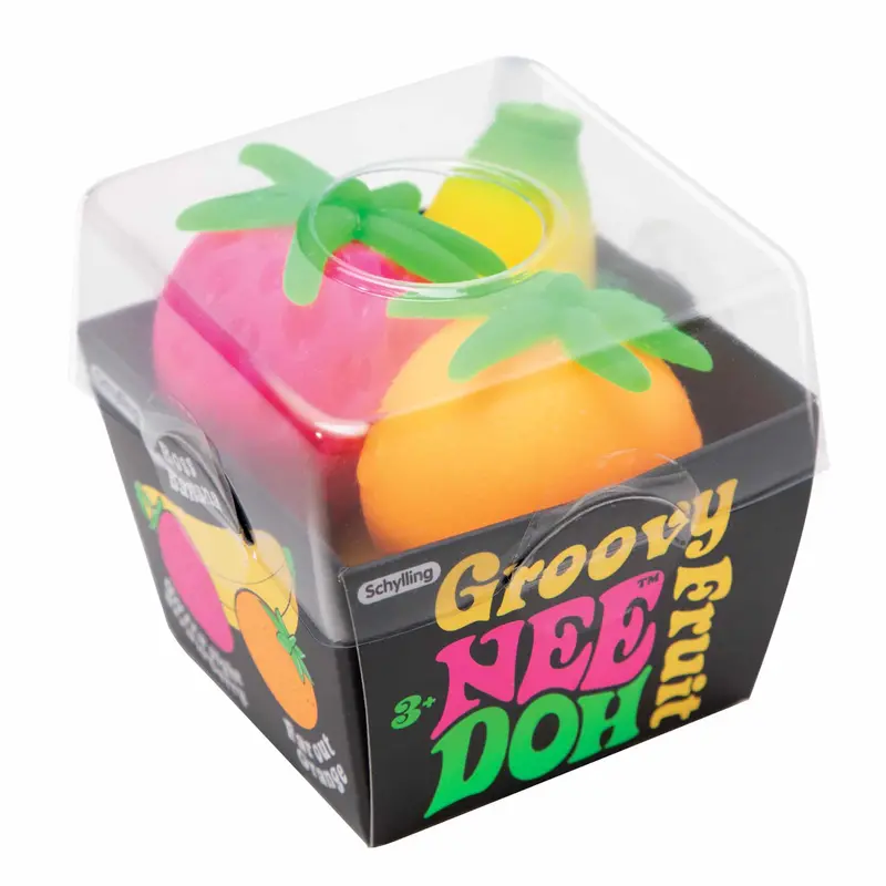 Groovy Fruit NeeDoh – Playful Sensory Squeeze Toy