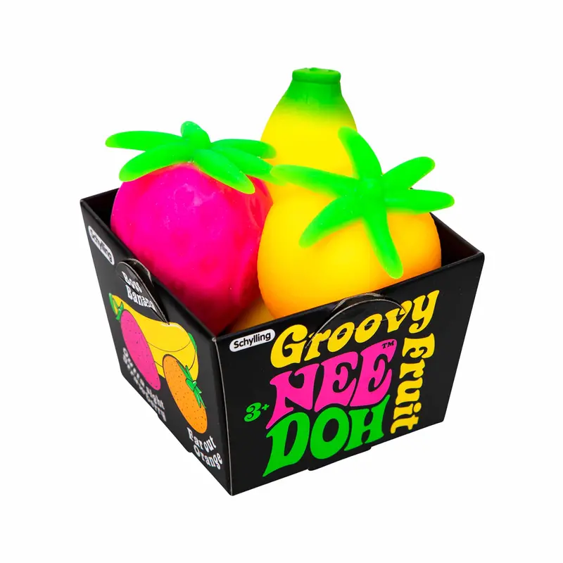 Groovy Fruit NeeDoh – Playful Sensory Squeeze Toy