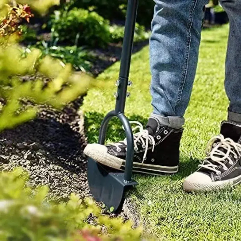 Half-Moon Manual Lawn Edger Tool for Crisp Garden Edges & Landscape Beds 2