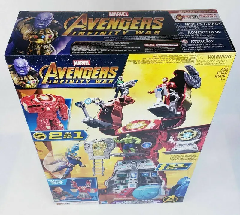 Hasbro Marvel Avengers Infinity War Hulkbuster Ultimate Action Figure Playset – Includes Target Tower & Roto-Blade Launcher