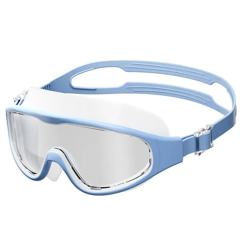 HD Anti-Fog Swim Goggles – Oversized Frame, Comfort Seal, Designed for Adults (Men & Women)