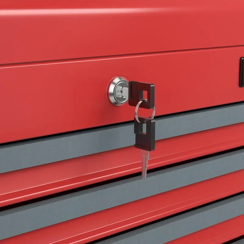 Heavy-Duty 6-Drawer Rolling Tool Chest with Locking Casters