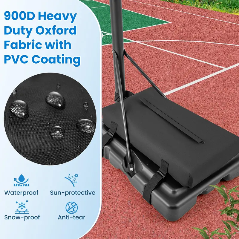 Heavy-Duty Basketball Hoop Sandbag Anchor – Indoor/Outdoor Weighted Base for Portable Rims