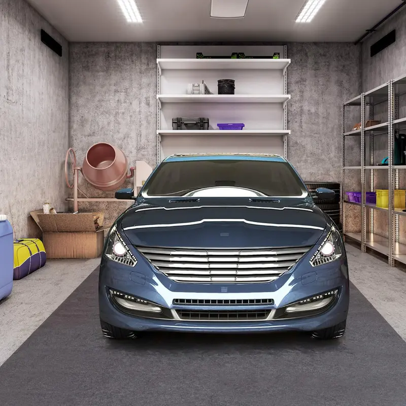 Heavy-Duty Garage Floor Mat – Protective, Non-Slip Surface for Workshop or Driveway