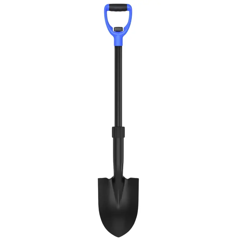 Heavy-Duty Garden Spade – Fiberglass-Shafted Steel Shovel for Tough Soil Conditions 2