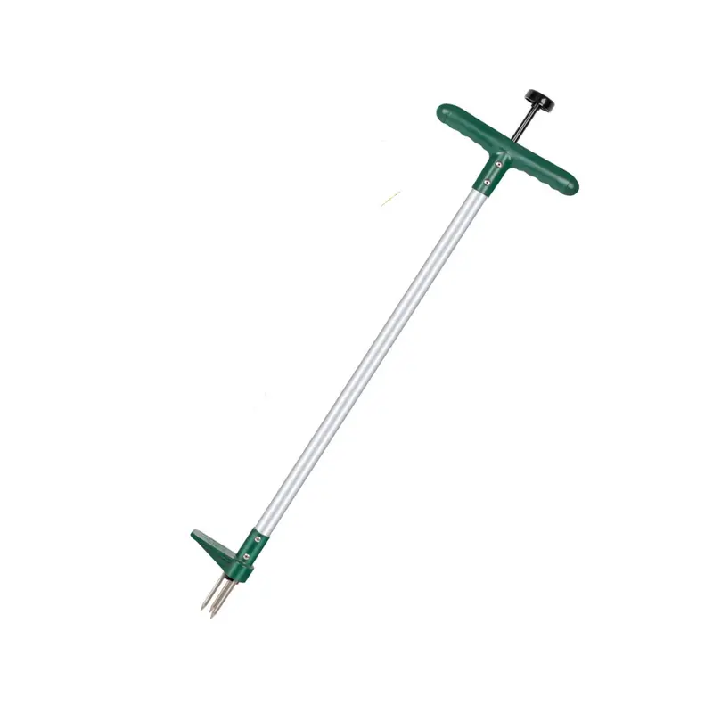 Heavy-Duty Garden Weeder – 3-Claw Stainless Steel Root Extractor
