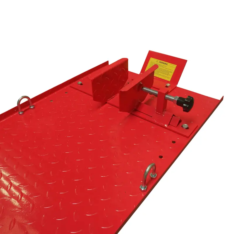 Heavy-Duty Hydraulic Motorcycle Lift Table – 1,000-Pound Capacity, Extra-Long Platform