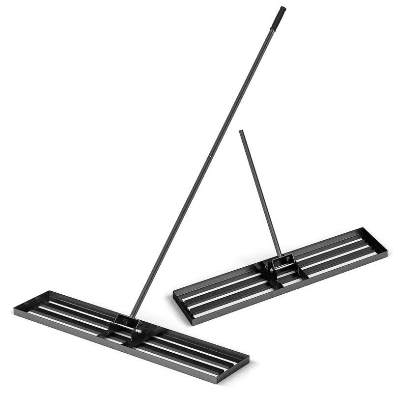 Heavy-Duty Lawn Leveling Rake – 46-Inch Wide Ergonomic Tool for Grading Soil and Preparing Seed Beds