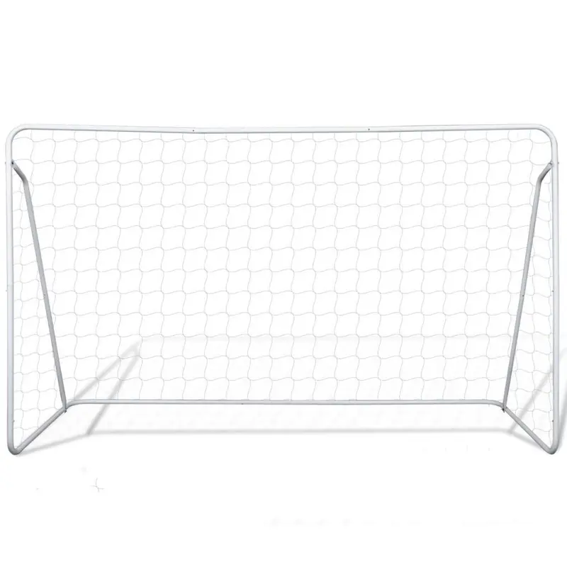 Heavy-Duty Steel Football Goal Frame | 240 x 90 x 150 cm Outdoor Sports Set 2