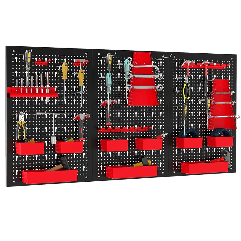 Heavy-Duty Utility Tool Storage Board – Modular Garage & Workshop Organizer Kit