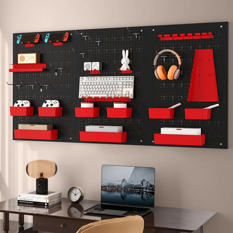 Heavy-Duty Utility Tool Storage Board – Modular Garage & Workshop Organizer Kit