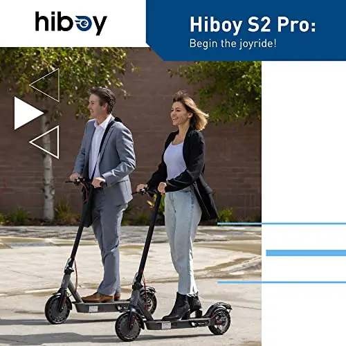 Hiboy S2 Pro Folding E-Scooter – 500W Motor, 10" Solid Tires