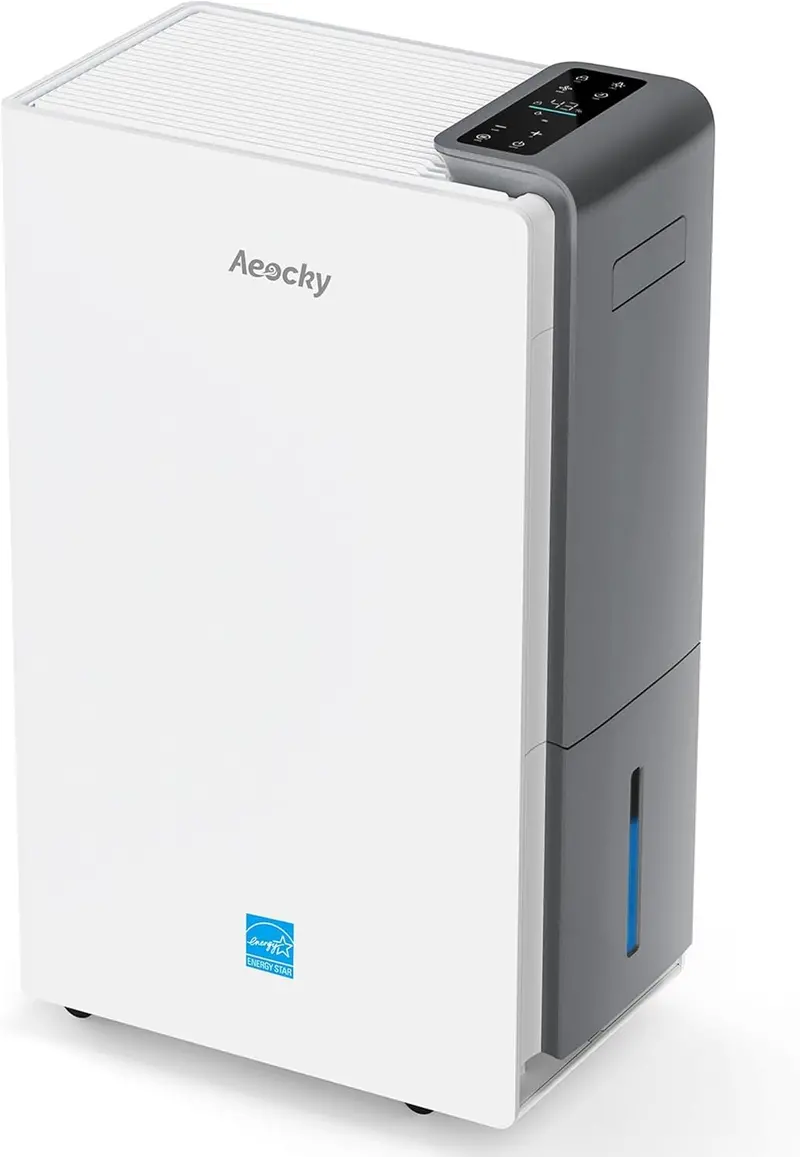 High-Capacity Smart Compressor Dehumidifier – ENERGY STAR Most Efficient 2025 Model, 80 Pint/Day Output for Basements & Large Homes